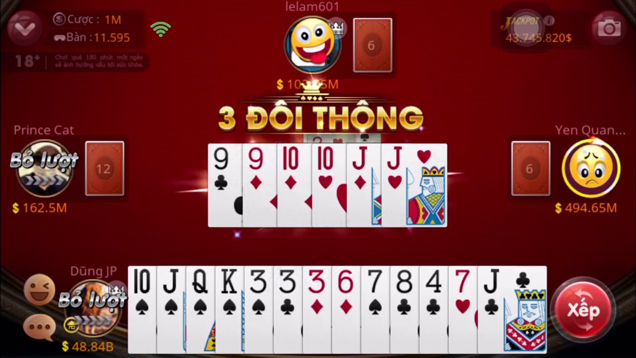 Hướng Dẫn Chi Tiết Cách Chơi Game Bài 4 Người